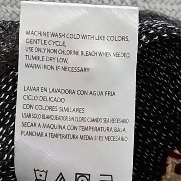 Weatherproof Vintage Shirt Men's Henley XL Black Heathered Long Sleeves NWT - Picture 8 of 14